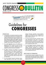 Congress Bulletin: First Edition - April 2015 Congress Bulletin: First Edition - April 2015