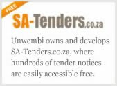 SA-Tenders.co.za, Unwembi owns and develops the SA-Tenders.co.za website, where hundreds of tender notices are easily accessible free of charge website SA-Tenders.co.za, Unwembi owns and develops the SA-Tenders.co.za website, where hundreds of tender notices are easily accessible free of charge webite